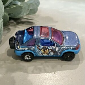 Mattel Vintage 1998 Matchbox Taz Land‎ Rover Freeland - 1:64 Diecast